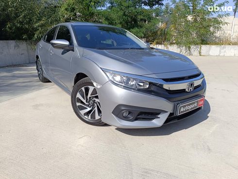 Honda Civic 2017 серый - фото 3