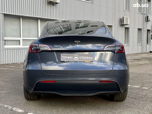 Tesla Model Y 2022 серый - фото 5