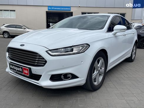 Ford Mondeo 2015 белый - фото 15