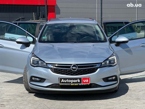 Opel Astra 2017 серый - фото 25