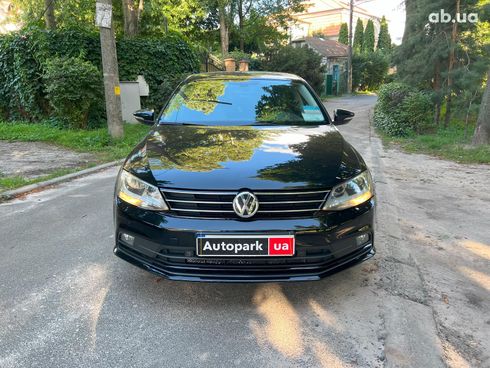 Volkswagen Jetta 2016 черный - фото 2