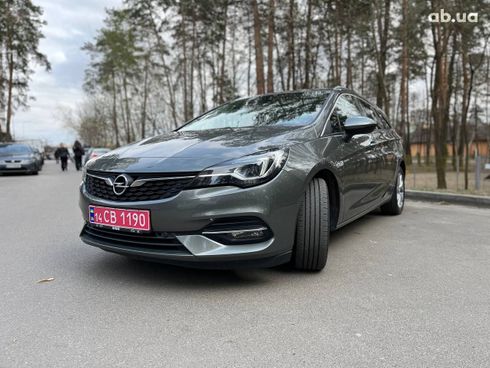 Opel Astra K Sports Tourer 2020 серебристый - фото 2