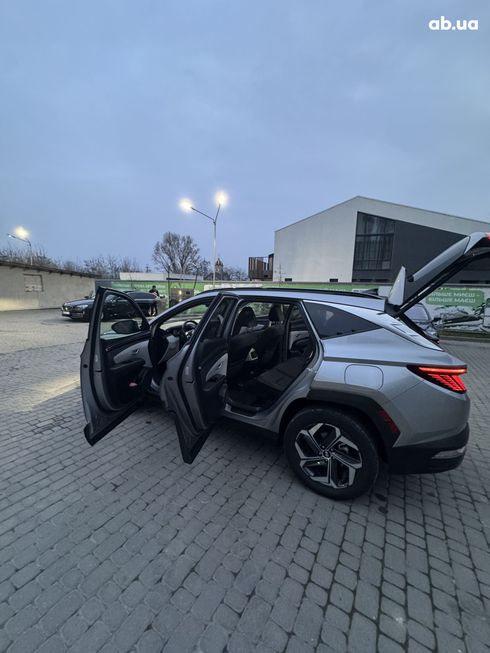 Hyundai Tucson 2021 серебристый - фото 14