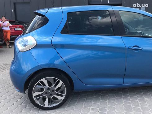 Renault Zoe 2017 синий - фото 6