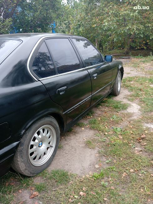BMW 5 серия 1988 черный - фото 3