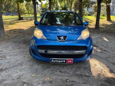Peugeot 107 2010 синий - фото 2