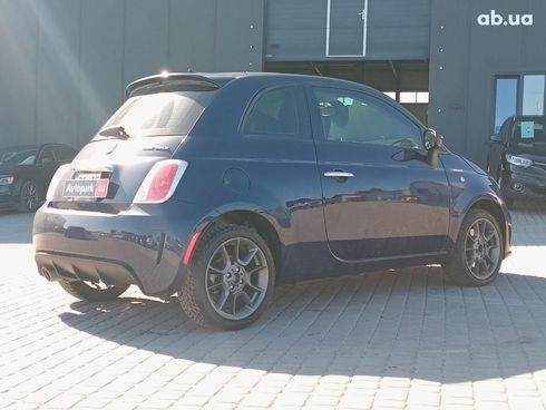 Fiat 500 2018 синий - фото 9