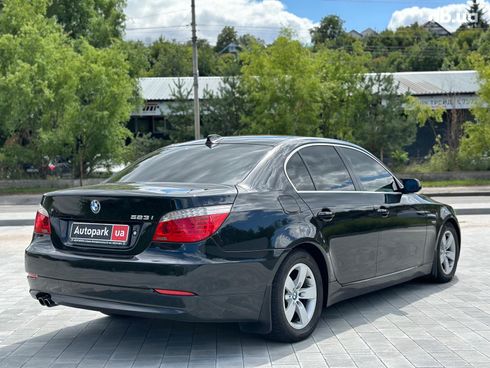 BMW 5 серия 2007 черный - фото 6