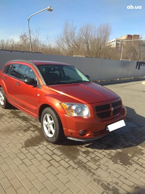 Dodge Caliber 2006 оранжевый - фото 5