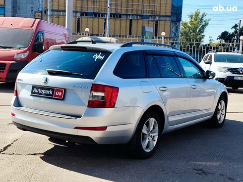 Skoda octavia a7 2014 серый - фото 8