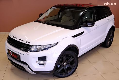 Land Rover Range Rover Evoque 2014 белый - фото 2