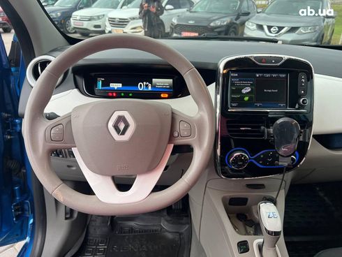 Renault Zoe 2019 синий - фото 21