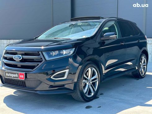 Ford Edge 2018 черный - фото 15