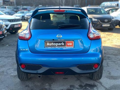 Nissan Juke 2019 синий - фото 7