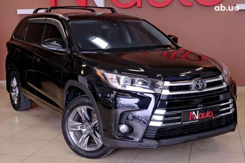 Toyota Highlander 2017 черный - фото 4