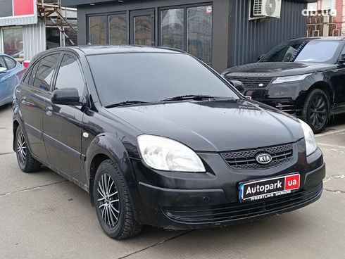 Kia Rio 2008 черный - фото 3