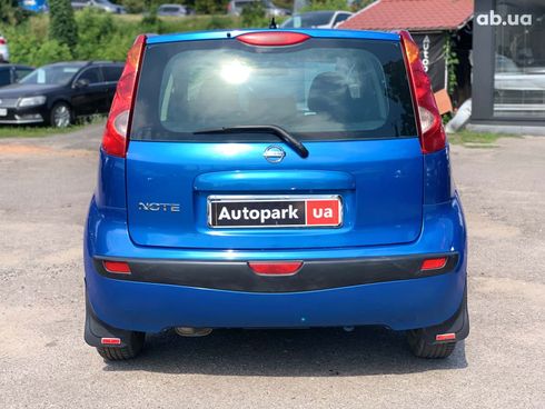Nissan Note 2006 синий - фото 6