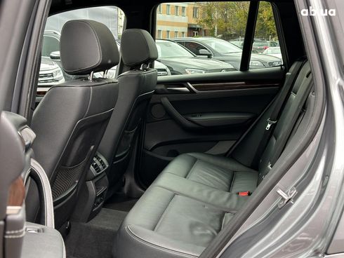 BMW X3 2015 серый - фото 28