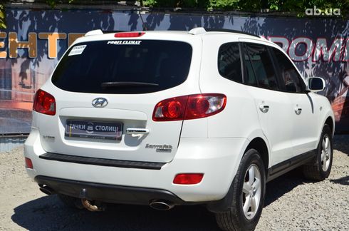 Hyundai Santa Fe 2008 белый - фото 5