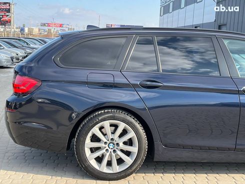 BMW 5 серия 2010 синий - фото 39