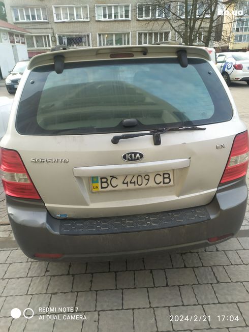 Kia Sorento 2007 серебристый - фото 6