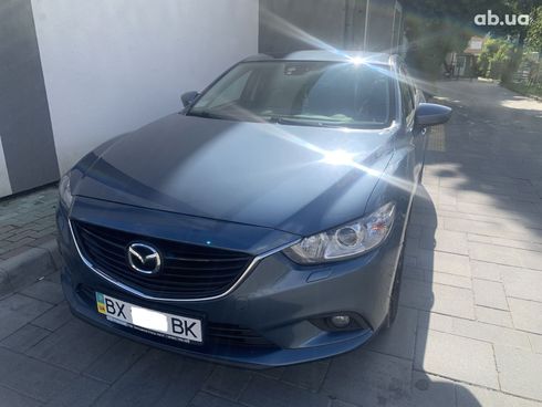 Mazda 6 2013 синий - фото 2