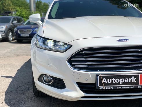 Ford Mondeo 2015 белый - фото 11