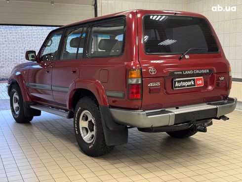 Toyota Land Cruiser 1997 красный - фото 12
