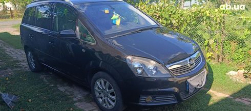 Opel Zafira 2006 черный - фото 8