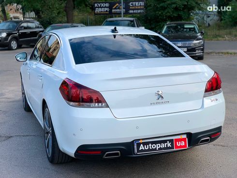 Peugeot 508 2017 белый - фото 7