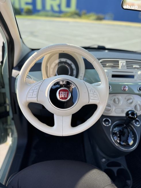 Fiat 500 2014 зеленый - фото 17