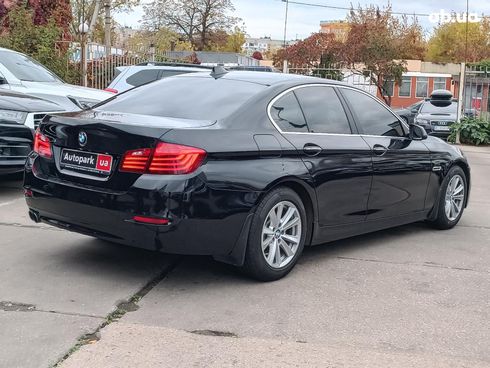 BMW 5 серия 2016 черный - фото 6