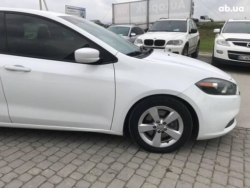 Dodge Dart 2016 белый - фото 5