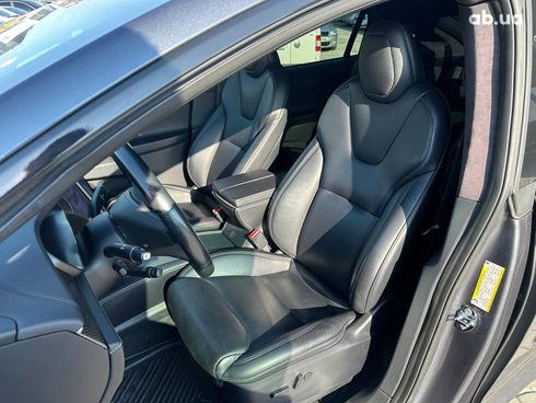 Tesla Model X 2020 серый - фото 19