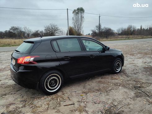 Peugeot 308 2015 черный - фото 8