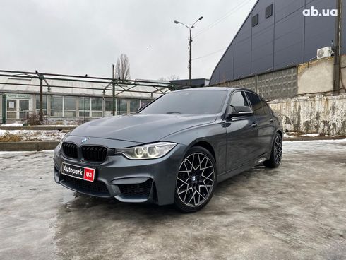BMW 3 серия 2014 серый - фото 1