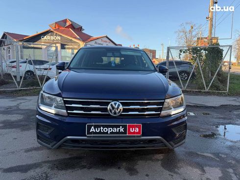Volkswagen Tiguan 2020 синий - фото 2