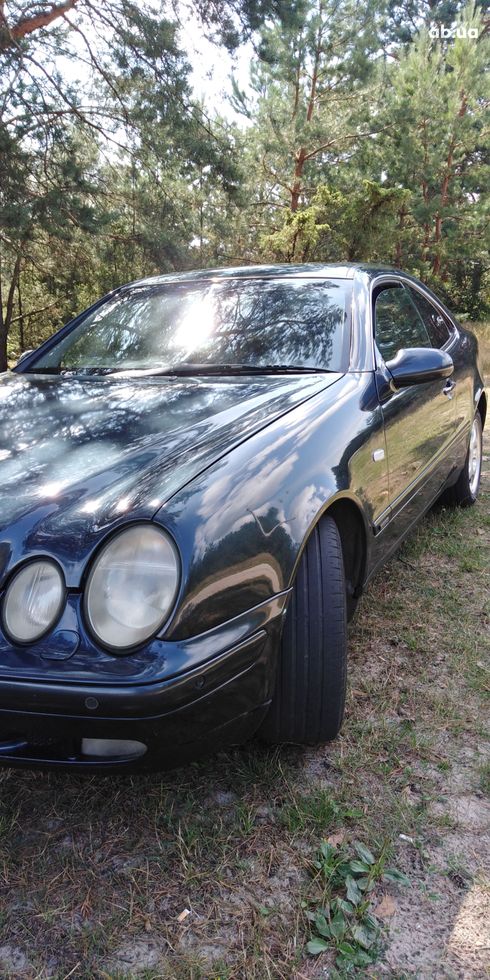 Mercedes-Benz CLK-Класс 1998 синий - фото 4