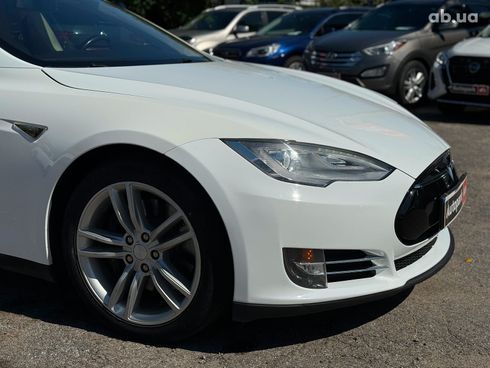 Tesla Model S 2013 белый - фото 6