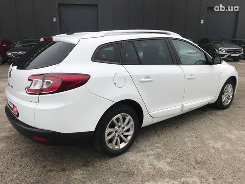 Renault Megane 2015 белый - фото 28