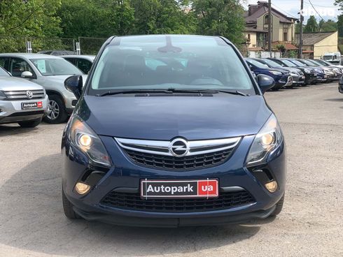 Opel Zafira 2012 синий - фото 2
