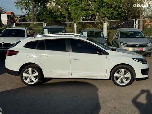 Renault Megane 2014 белый - фото 4