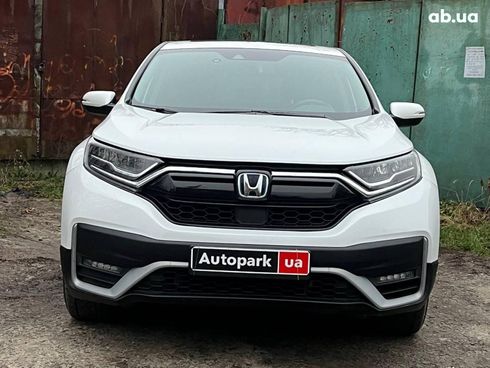 Honda CR-V 2021 белый - фото 2