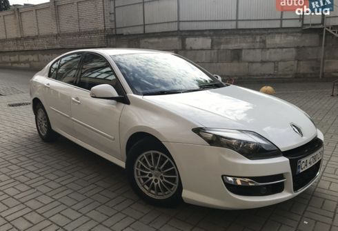 Renault Laguna 2012 белый - фото 7