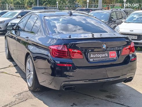 BMW 5 серия 2015 синий - фото 12