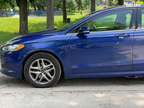 Ford Fusion 2013 синий - фото 12