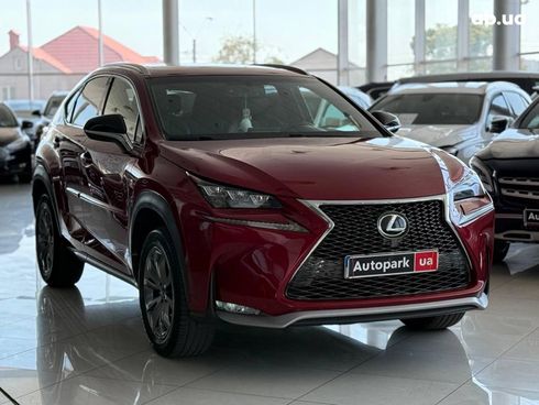 Lexus NX 2016 красный - фото 3