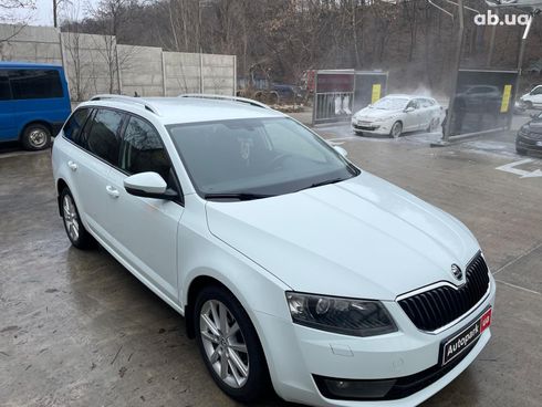 Skoda octavia a7 2016 белый - фото 5