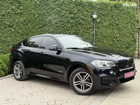BMW X6 2018 синий - фото 8