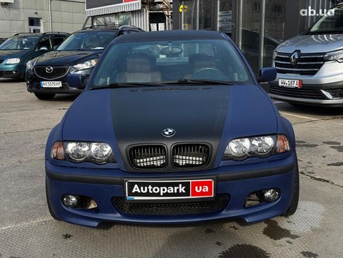 BMW 3 серия 2000 синий - фото 2